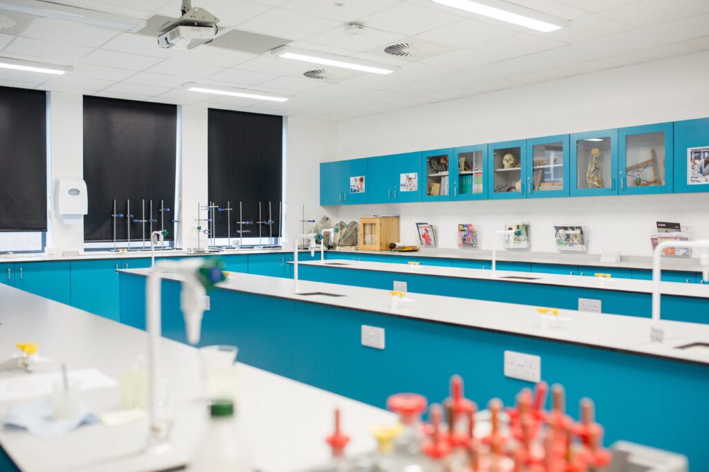 The science lab facility