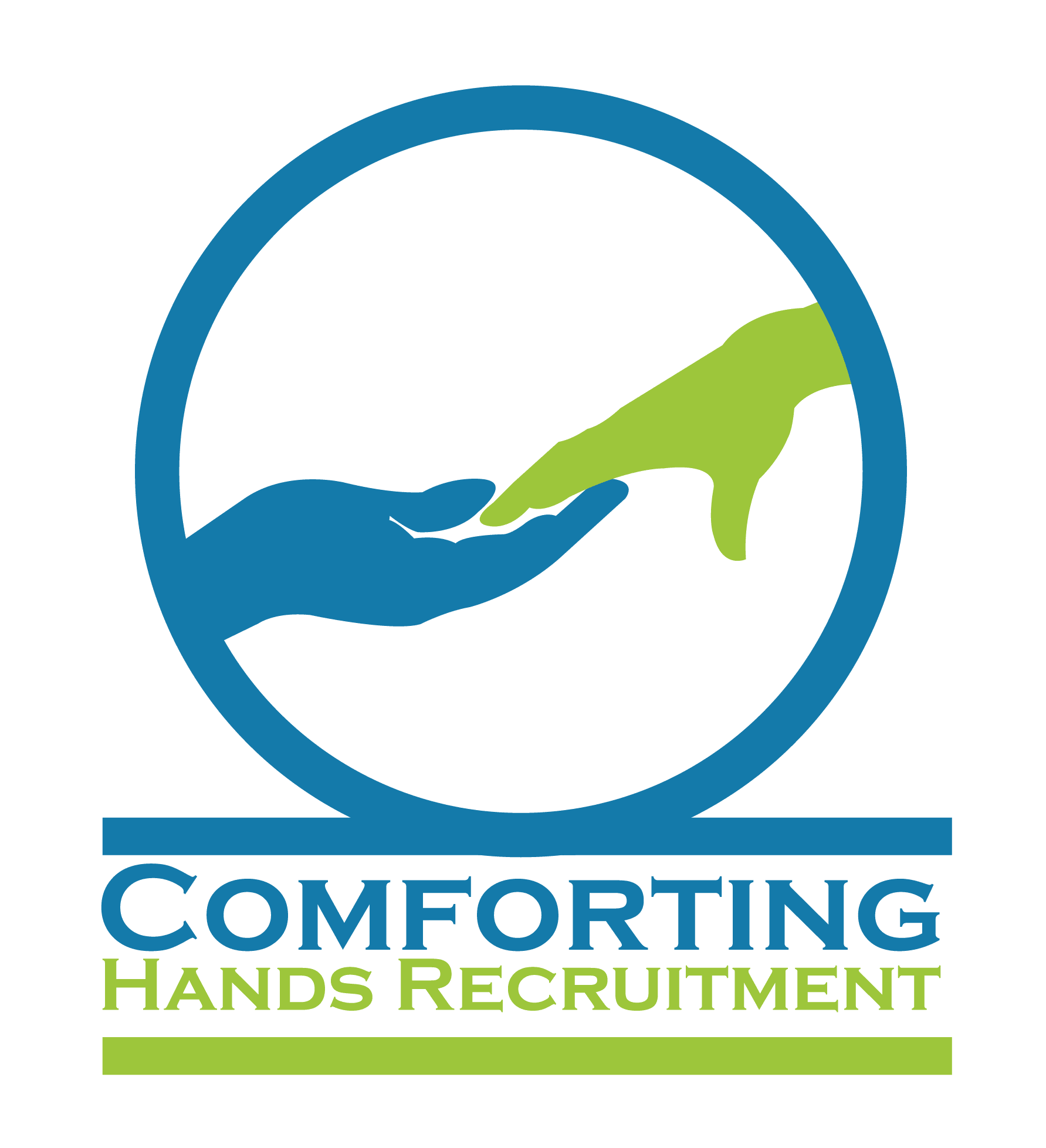 Comforting Hands Recruitment Logo