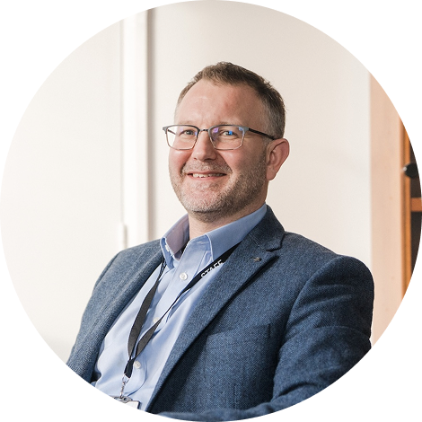 Harrgoate College Principal Danny Wild