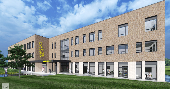 Harrogate College new building concept image