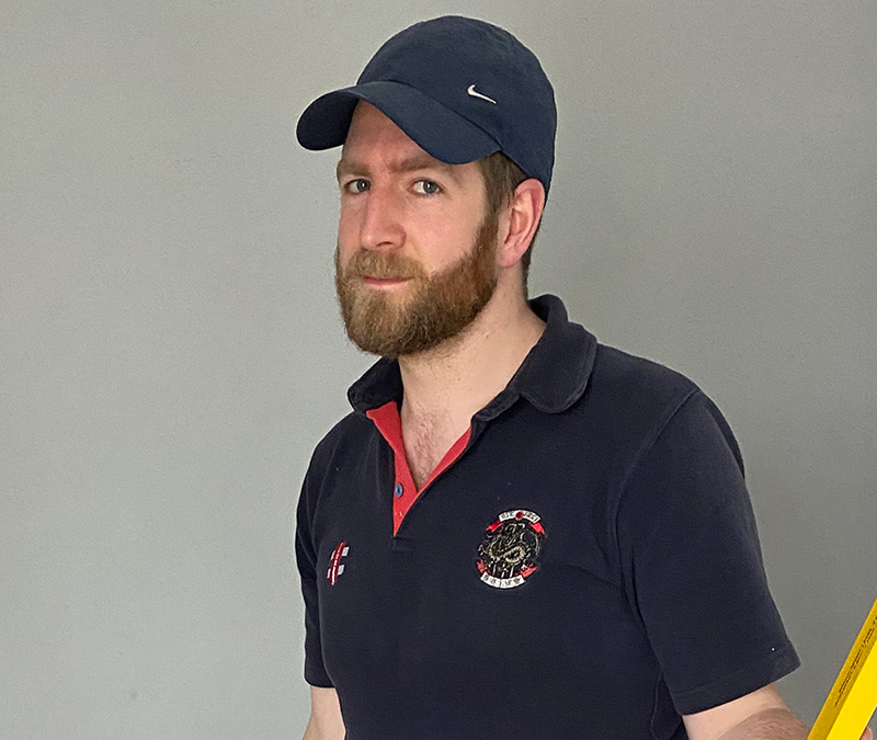 Headshot of Harrogate College alumni Jolyon Drew
