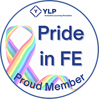 Pride in FE Proud Member logo